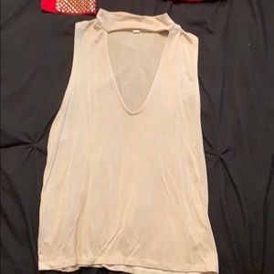high neck, dressy tank top from PacSun